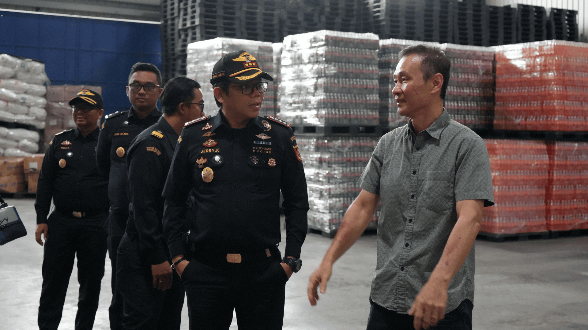 Bea Cukai Tanjung Balai Karimun Lakukan Customs Visit Customers PT Inmas Sunshine